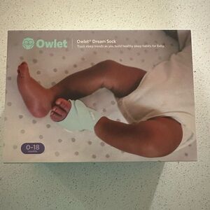 Owlet Dream Sock. We got this at our baby shower and never used it.